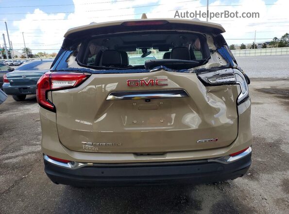3GKALYEV5NL284805 2022 GMC TERRAIN Tan უკანა ხედი