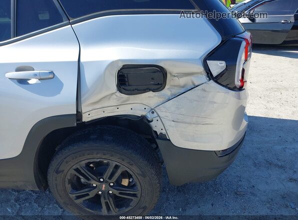 3GKALYEV8NL248476 2022 GMC TERRAIN Silver წინა ხედი