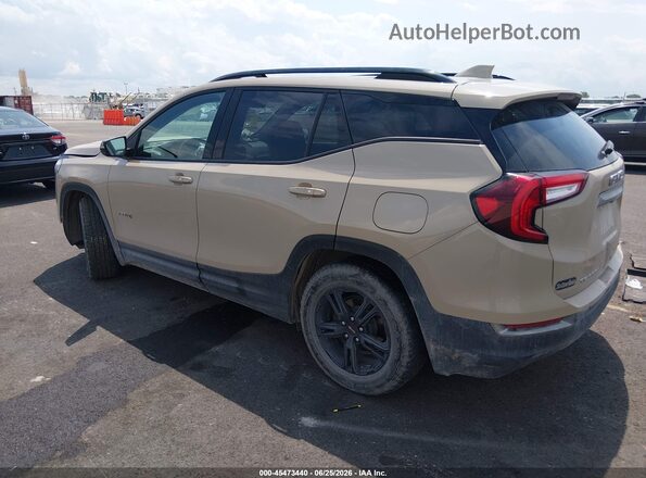 3GKALYEV9NL293314 2022 GMC TERRAIN Gold უკანა მარცხენა