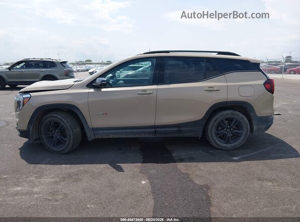3GKALYEV9NL293314 2022 GMC TERRAIN Gold სალონის 360-გრადუსიანი ხედი
