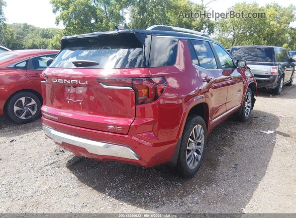 3GKALZEG7TL377913 2026 GMC TERRAIN Red უკანა მარჯვენა
