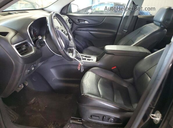3GMAXKEVXML395417 2021 CHEVROLET EQUINOX Black Вид салону спереду