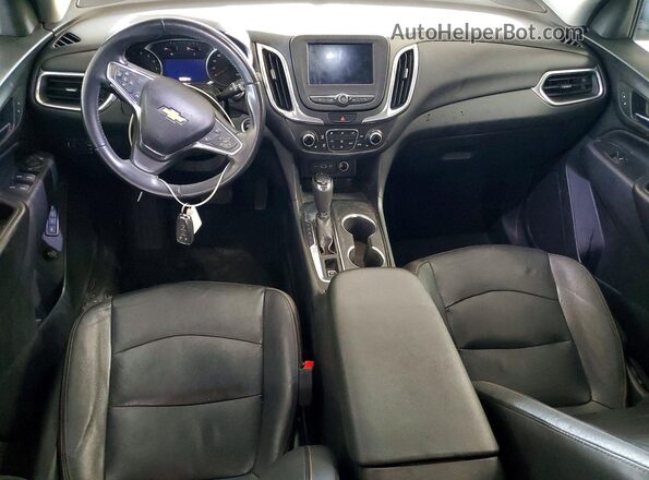 3GMAXKEVXML395417 2021 CHEVROLET EQUINOX Black Вид панелі приладів