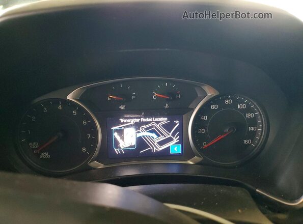 3GMAXKEVXML395417 2021 CHEVROLET EQUINOX Black Вид щитка приладів