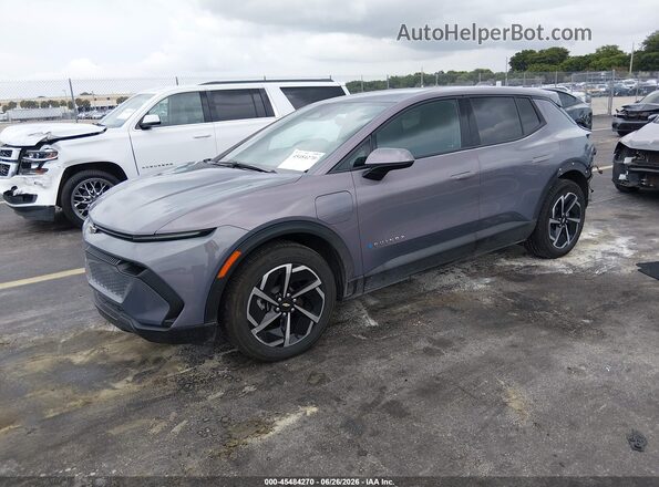 3GN7DLRP2SS122057 2025 CHEVROLET EQUINOX Gray Передня ліва чверть