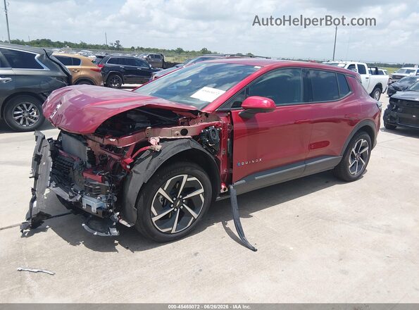 3GN7DLRP2SS176247 2025 CHEVROLET EQUINOX Красный Передняя левая четверть