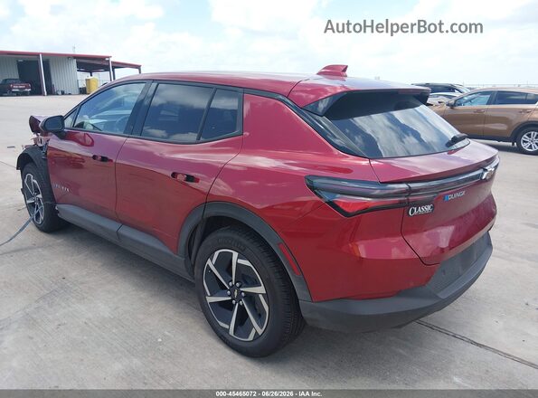 3GN7DLRP2SS176247 2025 CHEVROLET EQUINOX Красный Задняя левая четверть
