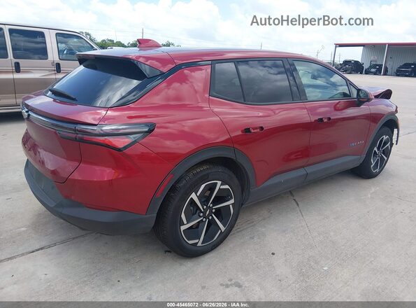 3GN7DLRP2SS176247 2025 CHEVROLET EQUINOX Красный Задняя правая четверть