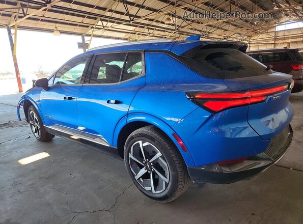 3GN7DLRP7SS144992 2025 CHEVROLET EQUINOX Blue Trasero izquierdo