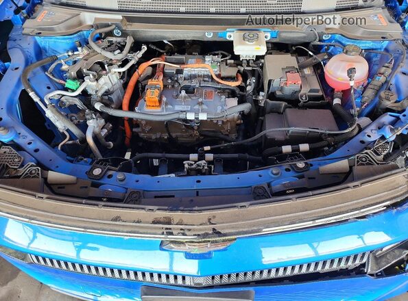 3GN7DLRP7SS144992 2025 CHEVROLET EQUINOX Blue Vista del compartimento del motor