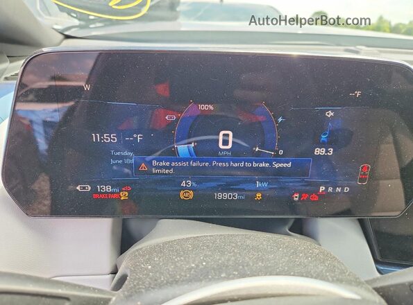 3GN7DLRPXSS156571 2025 CHEVROLET EQUINOX Purple Instrument cluster view