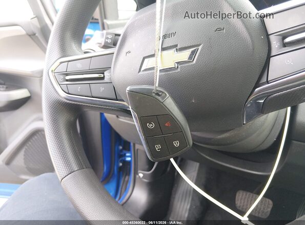 3GN7DMRP2SS219426 2025 CHEVROLET EQUINOX Blue Vista del salpicadero