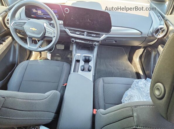 3GN7DMRP2TS101247 2026 CHEVROLET EQUINOX Gray Dashboard view