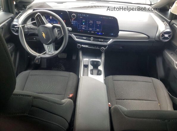 3GN7DMRP4SS218875 2025 CHEVROLET EQUINOX Black Вид панелі приладів