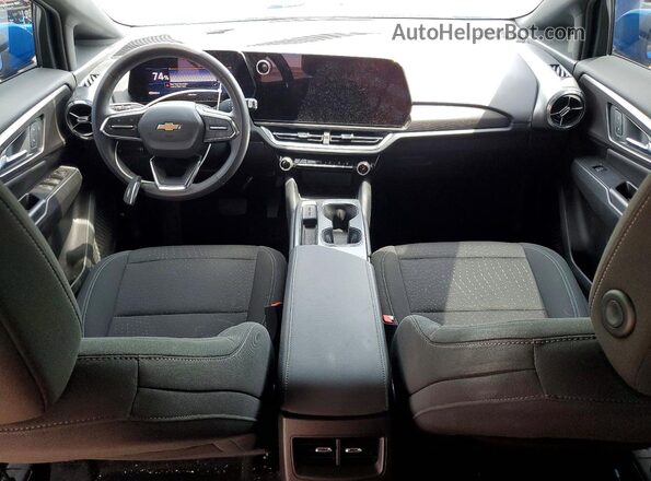 3GN7DMRP4SS234011 2025 CHEVROLET EQUINOX Blue Առջևի վահանակի տեսք