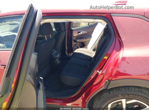 3GN7DMRP7SS253734 2025 CHEVROLET EQUINOX Red Vista de la etiqueta del VIN
