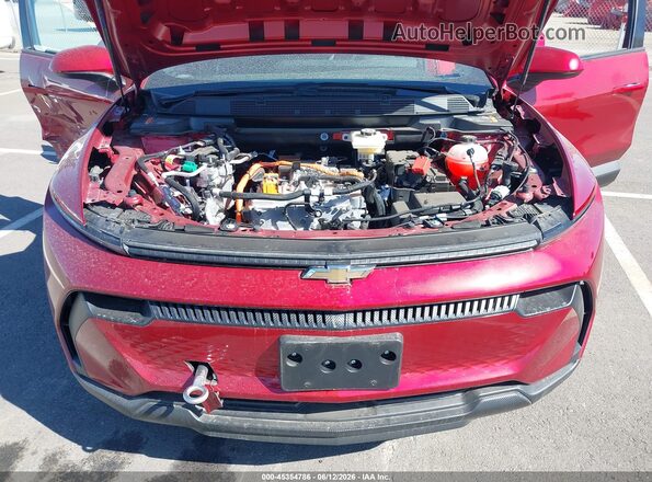 3GN7DMRP7SS253734 2025 CHEVROLET EQUINOX Red Vista trasera