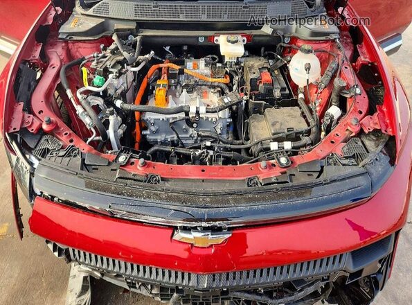 3GN7DNRP0SS261759 2025 CHEVROLET EQUINOX Red Widok komory silnika