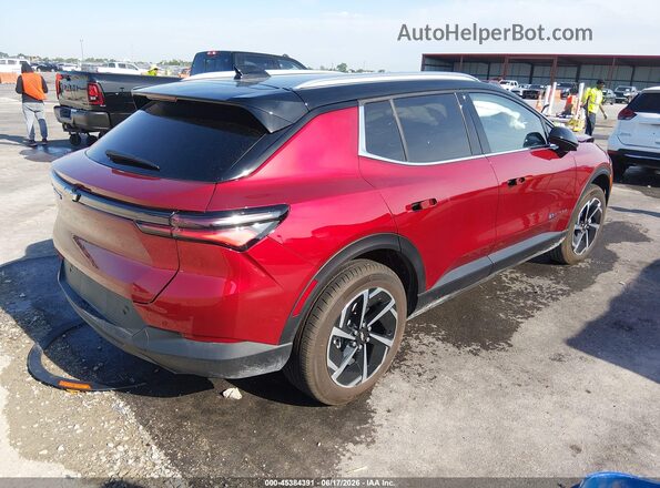 3GN7DNRP8TS130337 2026 CHEVROLET EQUINOX Red Задня права чверть