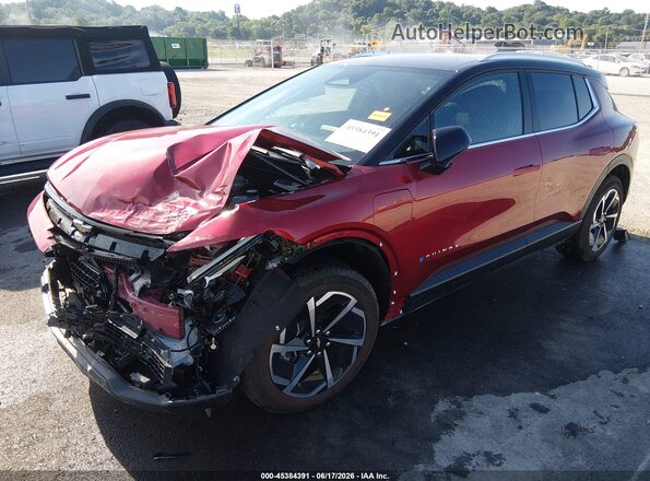 3GN7DNRP8TS130337 2026 CHEVROLET EQUINOX Red Передня ліва чверть