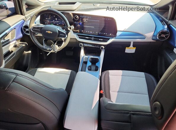3GN7DNRR1SS252991 2025 CHEVROLET EQUINOX White Вид панелі приладів