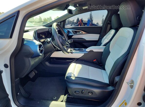 3GN7DNRR1SS252991 2025 CHEVROLET EQUINOX White Вид салону спереду