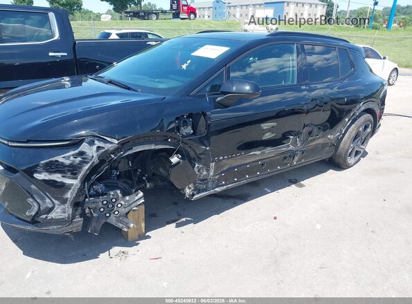 3GN7DSRP0SS210521 2025 CHEVROLET EQUINOX Black Widok z przodu