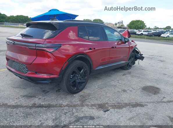 3GN7DSRP6TS123398 2026 CHEVROLET EQUINOX Red Задня права чверть