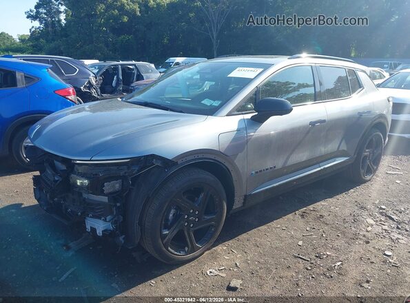 3GN7DSRR7SS203583 2025 CHEVROLET EQUINOX Gray Առջևի ձախ երեք քառորդ տեսարան