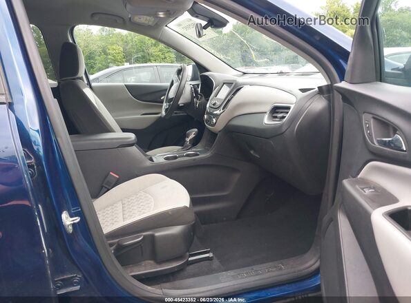 3GNAXHEG0PL104318 2023 CHEVROLET EQUINOX Синий Вид салона спереди