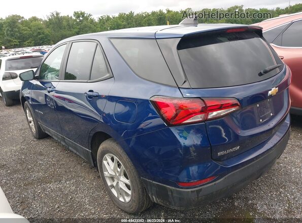 3GNAXHEG0PL104318 2023 CHEVROLET EQUINOX Синий Задняя левая четверть