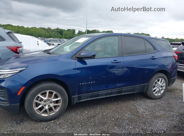 3GNAXHEG0PL104318 2023 CHEVROLET EQUINOX Синий Панорамный вид салона 360°
