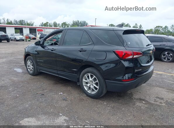 3GNAXHEG0PL154085 2023 CHEVROLET EQUINOX Black Tył lewy