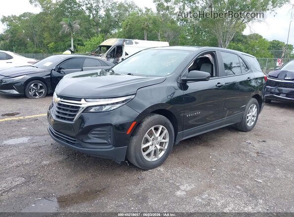 3GNAXHEG0PL154085 2023 CHEVROLET EQUINOX Black Przód lewy