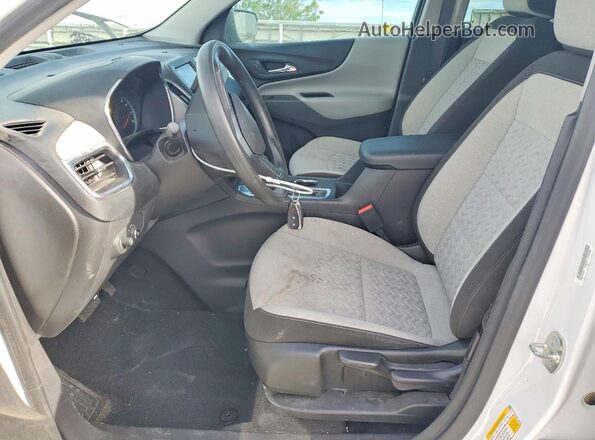 3GNAXHEG0PL219422 2023 CHEVROLET EQUINOX White Widok wnętrza z przodu