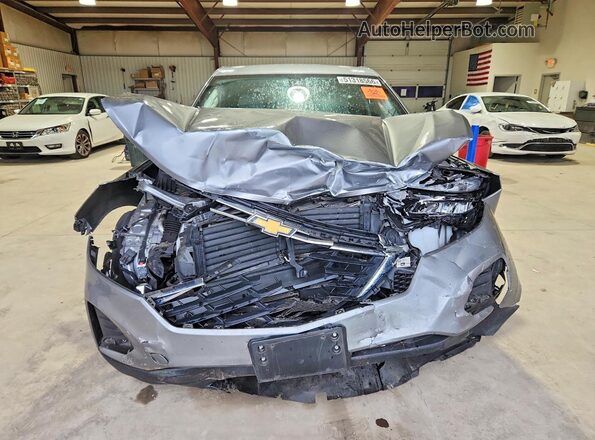 3GNAXHEG0RL169592 2024 CHEVROLET EQUINOX Silver Front view