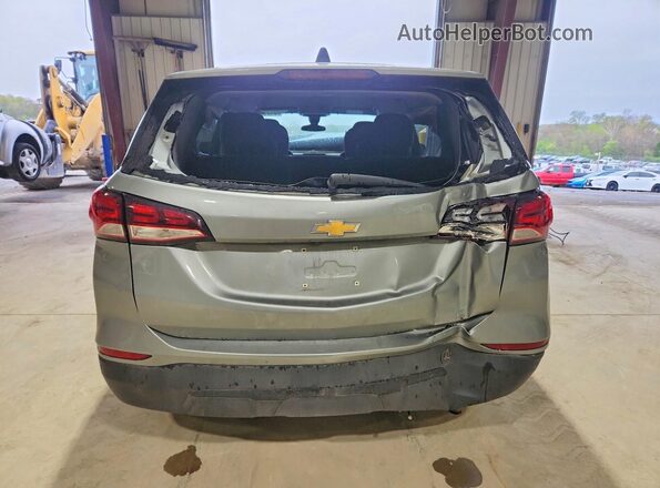 3GNAXHEG0RL169592 2024 CHEVROLET EQUINOX Silver Rear view