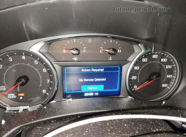 3GNAXHEG0RL169592 2024 CHEVROLET EQUINOX Silver Instrument cluster view