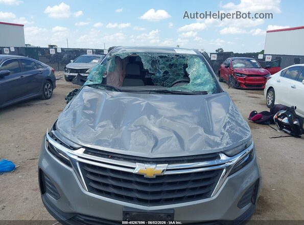 3GNAXHEG0RL215728 2024 CHEVROLET EQUINOX Gray წინა ხედი