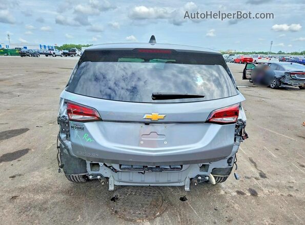 3GNAXHEG0RL227474 2024 CHEVROLET EQUINOX Silver უკანა ხედი