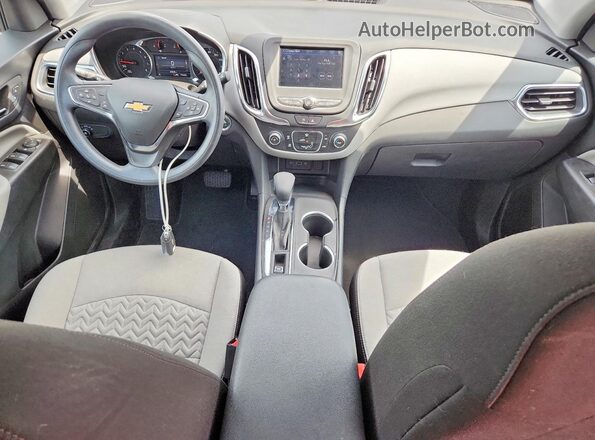 3GNAXHEG0RL227474 2024 CHEVROLET EQUINOX Silver წინა პანელის ხედი