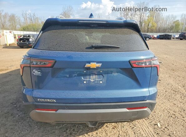 3GNAXHEG0SL161384 2025 CHEVROLET EQUINOX Blue Widok z tyłu