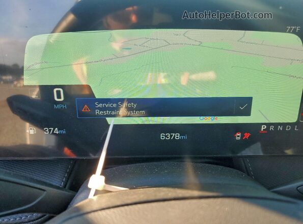 3GNAXHEG0SL187371 2025 CHEVROLET EQUINOX White Widok zestawu wskaźników