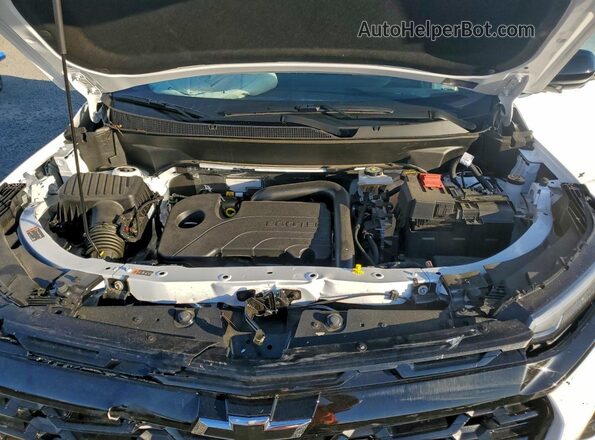 3GNAXHEG0SL187371 2025 CHEVROLET EQUINOX White Widok komory silnika