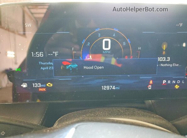 3GNAXHEG0TL102577 2026 CHEVROLET EQUINOX Red Вид щитка приладів