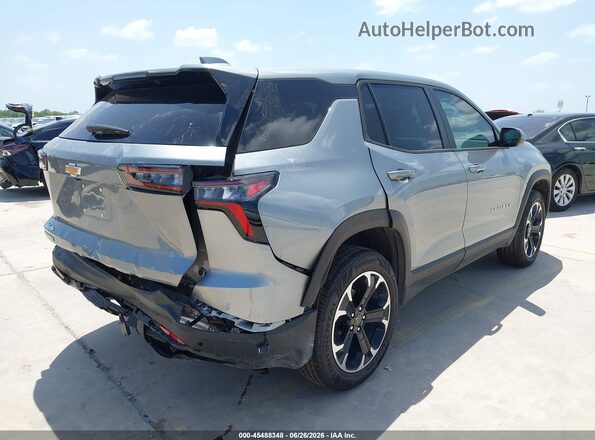 3GNAXHEG0TL324679 2026 CHEVROLET EQUINOX Silver Задня права чверть