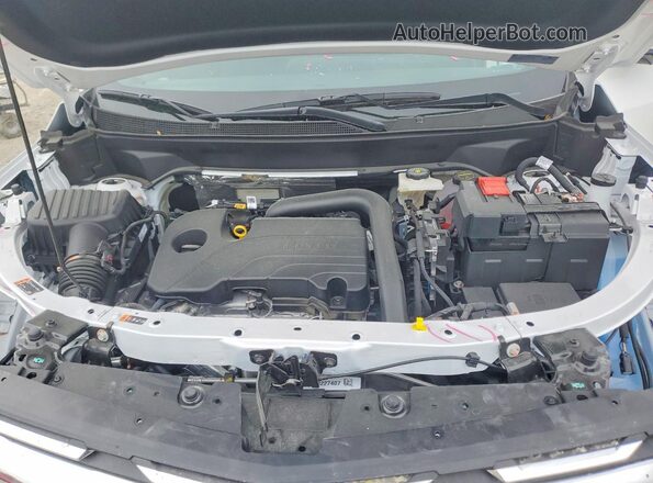 3GNAXHEG0TL384221 2026 CHEVROLET EQUINOX White Vista del compartimento del motor