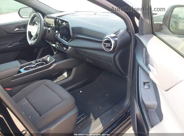 3GNAXHEG0TL426368 2026 CHEVROLET EQUINOX Black Widok wnętrza z przodu