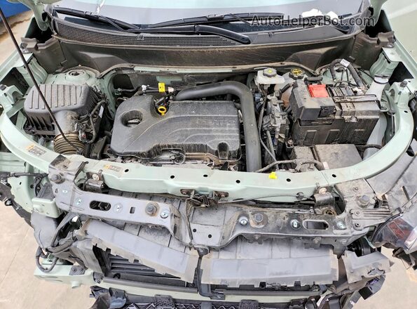 3GNAXHEG1SL261817 2025 CHEVROLET EQUINOX Green Engine compartment view