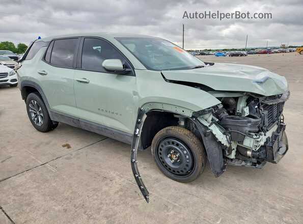 3GNAXHEG1SL261817 2025 CHEVROLET EQUINOX Green Front right